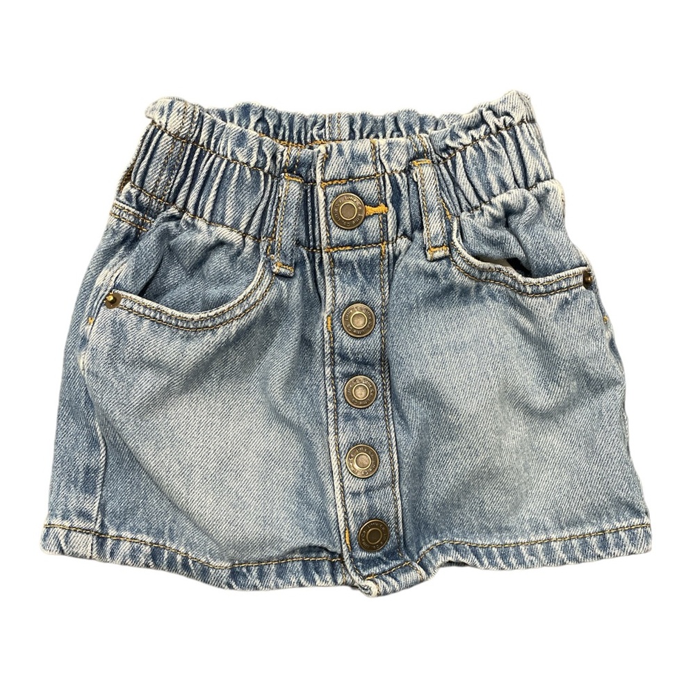 Little Co blue Jean Jean Skirt size 2T